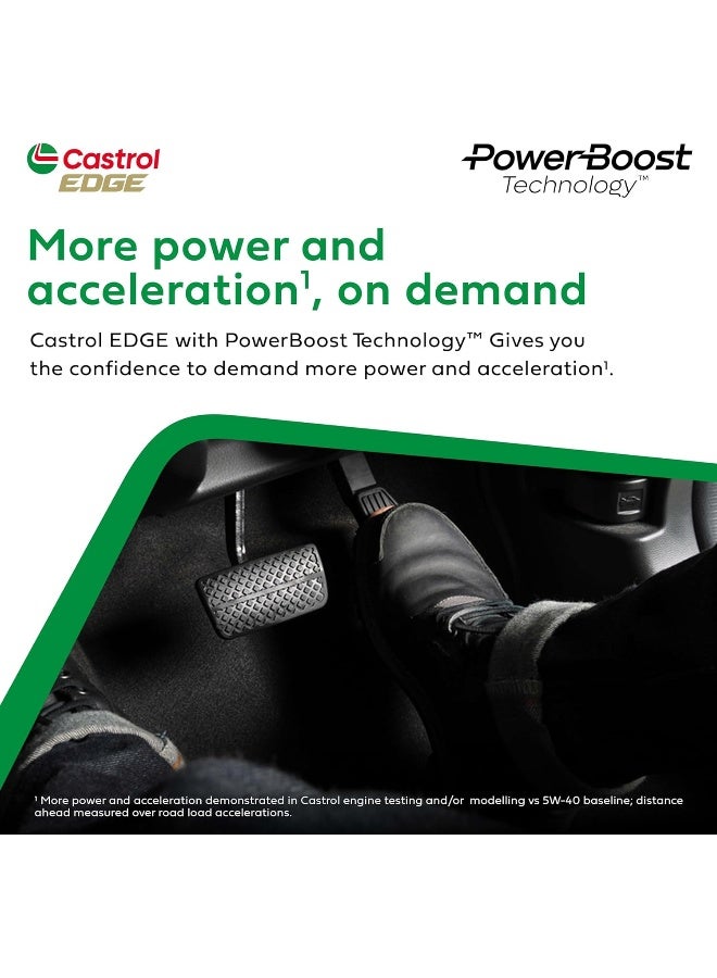 Castrol زيت محرك كاسترول إيدج 0W-40 الاصطناعي الكامل المتقدم - Image 5