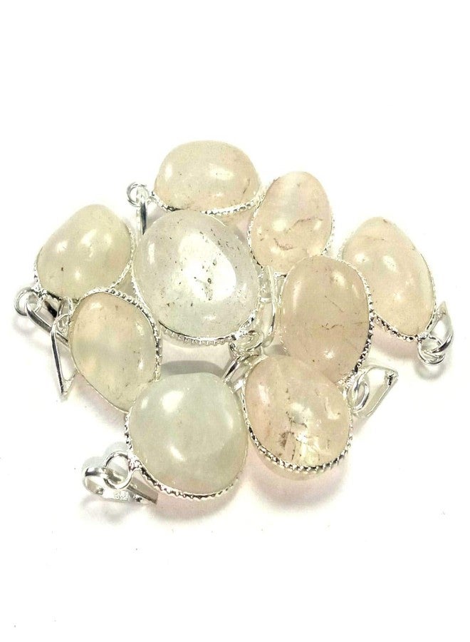 CA AGATE Rose Quartz Lite Tumbled Healing Pendant Necklace Healing Crystals Pendant - Image 5