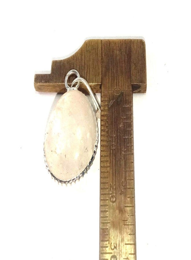 CA AGATE Rose Quartz Lite Tumbled Healing Pendant Necklace Healing Crystals Pendant - Image 4