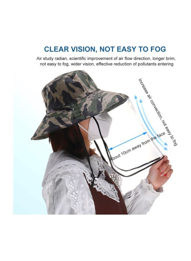 NIBEMINENT 2-In-1 Protective Face Mask Cum Hat - Image 2