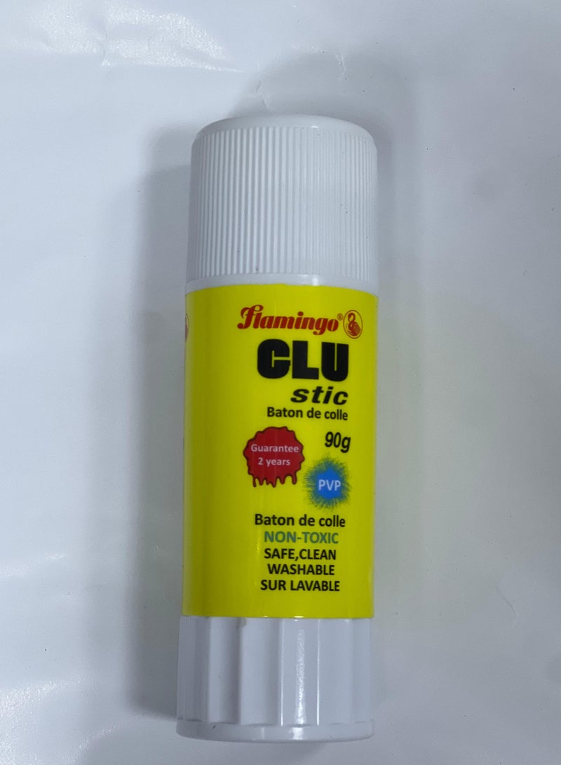 Flamingo 1-Piece Washable Non Toxic Glue Stick 90gm