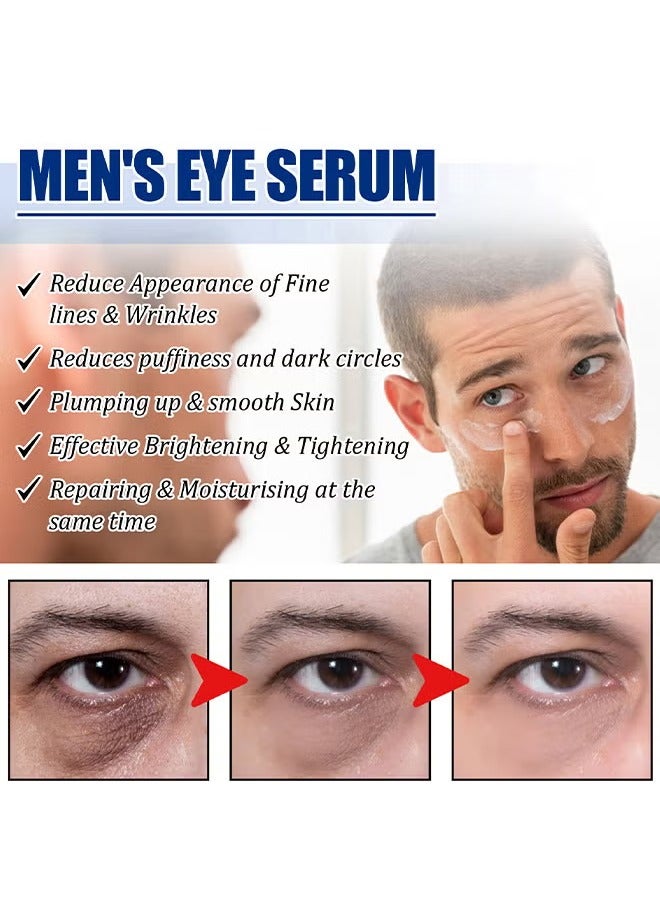 East Moon Rejuvenate Eyes Peptide Lifting Eye Gel, Eye Cream For Dark Circles And Puffiness, Anti-Aging Eye Cream For Men, Brightens Reduces Puffiness, Dark Circles And Fine Lines, Eye Treatment Gel For Men 30G - Image 4