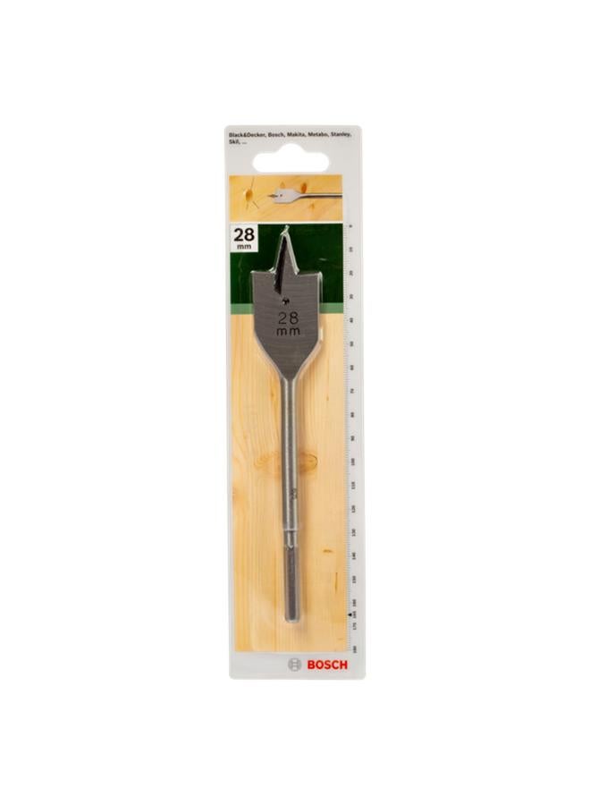 BOSCH Economical and Fast Drilling Tempered Steel Spade Bit Silver 28 x 165mm JE2 609 255 271  - Image 2