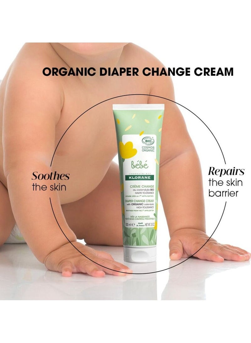 Klorane Baby Nappy Cream Bio with Organic Calendula 100ml - Image 3