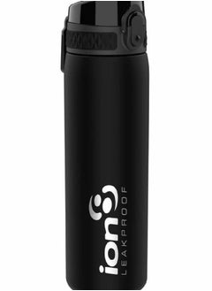 ion8 Leak Proof Slim Water Bottle Bpa Free Black 