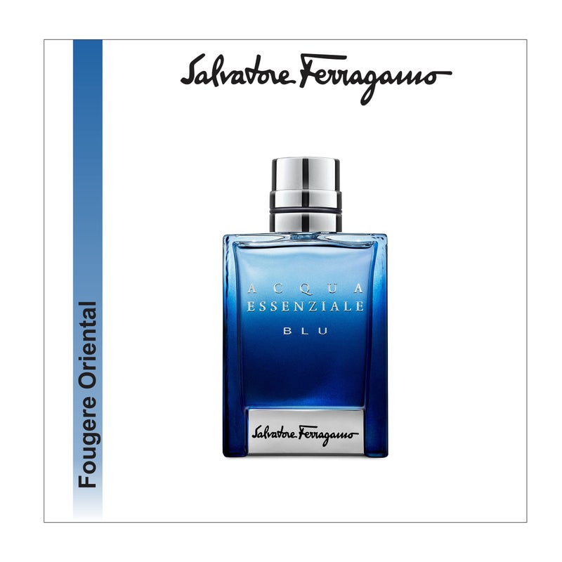FERRAGAMO Acqua Essenziale Blu by Salvatore Ferragamo Pour Homme 3.4 oz Eau de Toilette Spray - Image 3