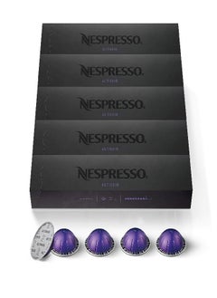 Nespresso Capsules VertuoLine, Altissio, Medium Roast Espresso Coffee, 50 Count Coffee Pods, Brews 1.35 Ounce (VERTUOLINE ONLY)