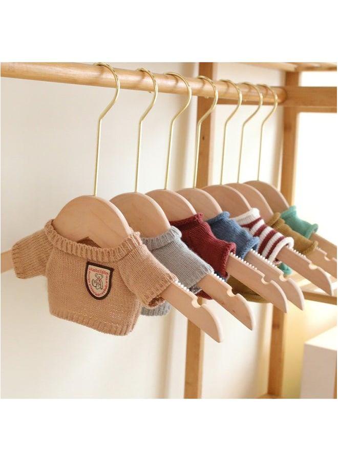 Little Bear Clothes Cotton Doll Costume Sweater Teddy 30cm Plush Toy Doll-Color:LOVE Sweater-Height:About 12 High And 20 Wide - Image 2