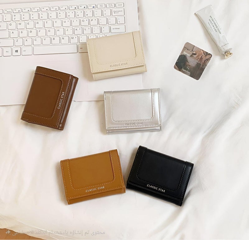 Card Organizer - Vibrant Synthetic Leather Wallet Featuring Colorful Card Slots and Space for Cash, Perfect for Everyday Use and Travel (model 4) - Image 5