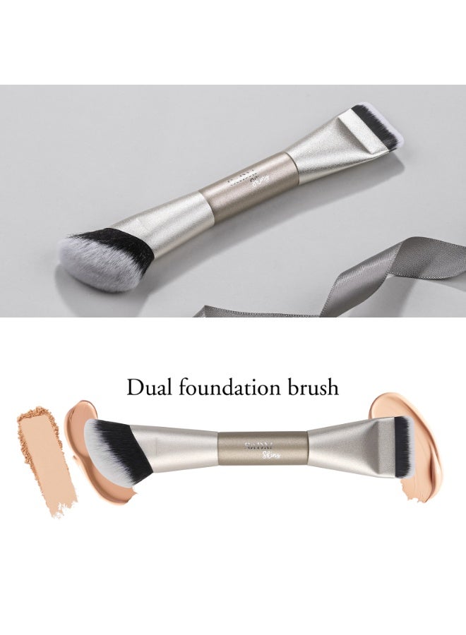 سدم شايني فرشاة سادم شايني لكريم الأساس مزدوجة الطرف - Image 2