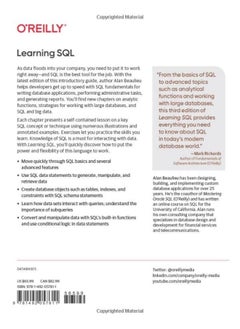 Learning SQL: Generate, Manipulate, and Retrieve Data  - Image 2