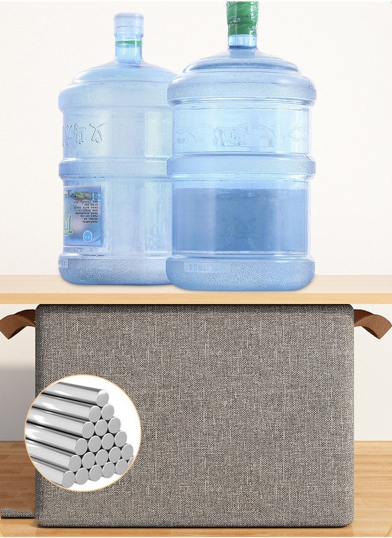 CityRiya-Long Large Wardrobe Clothes Organizers Sock Underwear Drawer Organizer Dividers Collapsible Cabinet Closet Storage Boxes Stackable Drawer Organizer Storage Bin Container for Clothes, Pants, Belt (3 Pack)  - Image 5