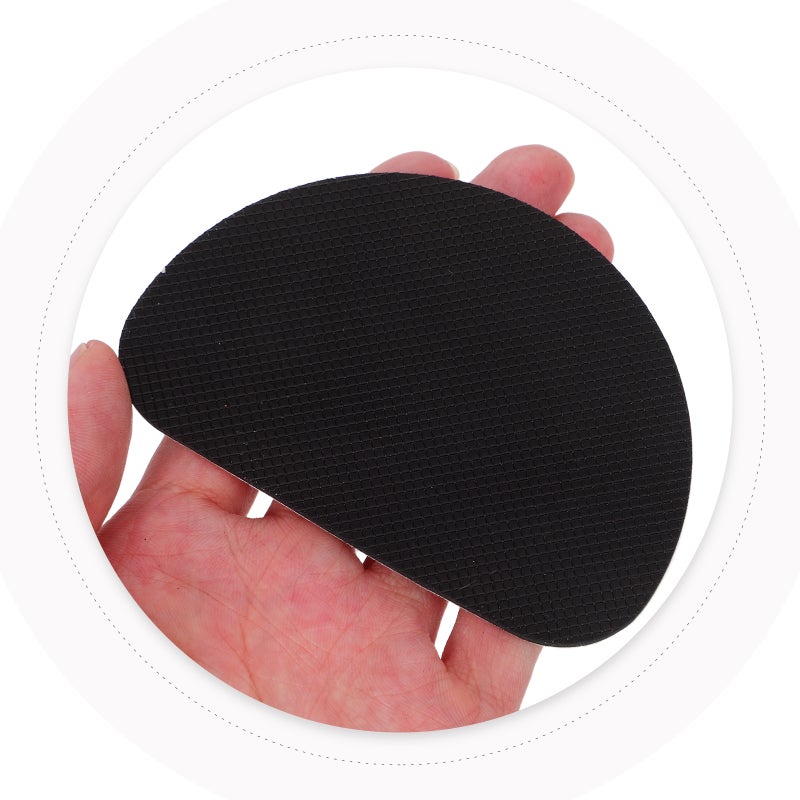 10pairs Shoe Pads For Bottom Of Shoes - Non- Rubber Self Adhesive Anti- Grips Stickers - High Heels Non-Skid Sole Protector - Image 3