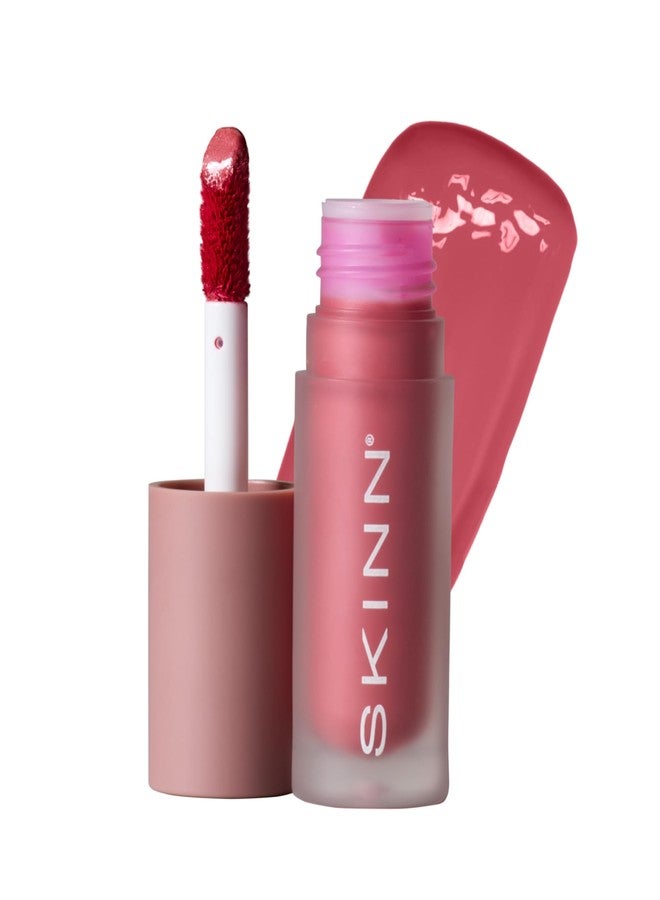 SKINN Treatment Liquid Blush for Cheeks, Pink - Vibrant, Long-Lasting & Buildable Color - Skincare-Infused Make-Up for Fine Lines & Wrinkles - Hydrating & Lightweight Face Makeup Cosmetics - Image 1