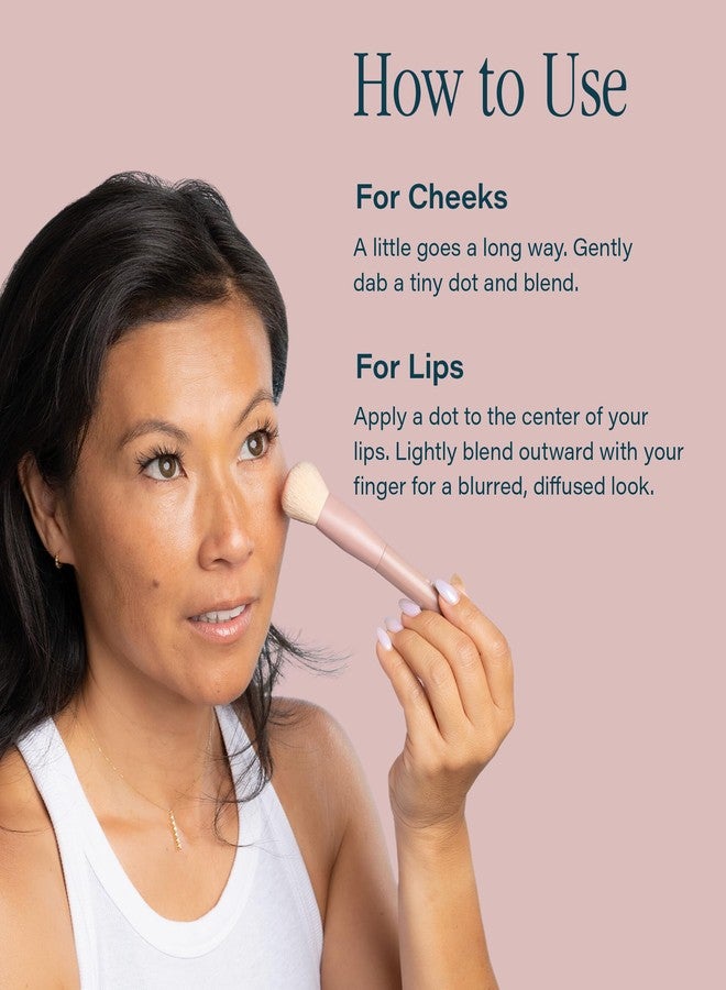 SKINN Treatment Liquid Blush for Cheeks, Pink - Vibrant, Long-Lasting & Buildable Color - Skincare-Infused Make-Up for Fine Lines & Wrinkles - Hydrating & Lightweight Face Makeup Cosmetics - Image 4