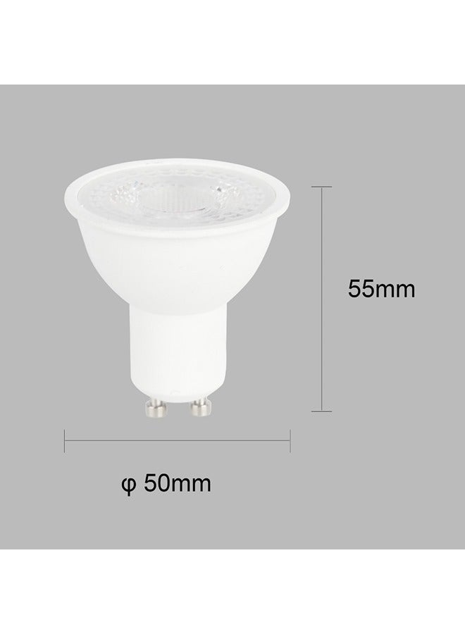 HUMMER | GU10 LED Spotlight Bulb | 7W | GU10 | 4000K Neutral White | 5 × 5.5 cm | For Home and Commercial Lighting | Spotlight Lamp - Image 2
