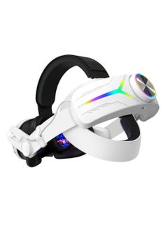 Excefore RGB Head Strap, Comfort Head Strap 8000mAh Compatible with Meta Quest 3 Accessories, Battery Pack Elite Strap Replacement for Enhanced Support and Extend Playtime in VR  - Image 1