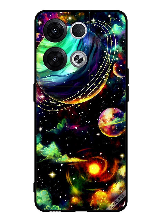 Covernex Protective Case Cover For Oppo Reno8 Pro+ Plants Saturn  - Image 1