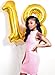 IWERP Gold Number 4 Balloon 40 Inch 4th Birthday Party Decorations for Children Giant 4 Foil Balloon for Party Supplies - Image 4