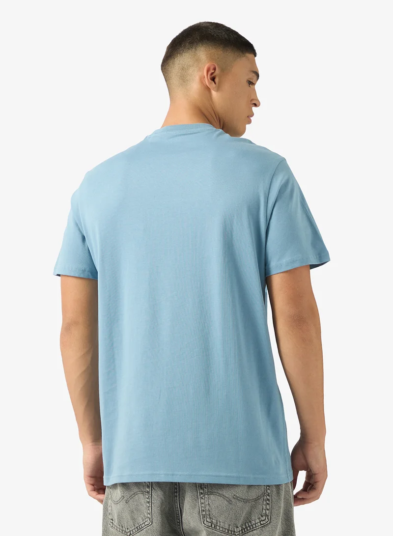 GUESS Logo Crew Neck T-Shirt