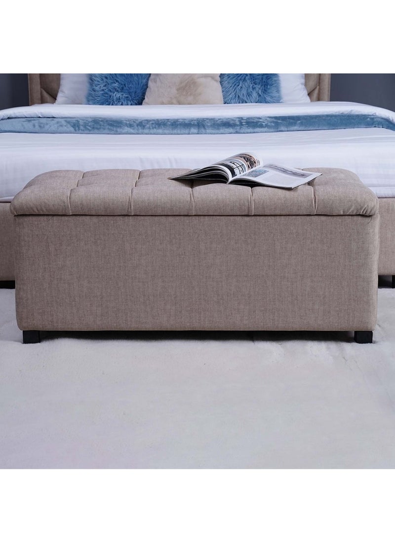 Pan Home مقعد تخزين جيجاستيج من شركة الإمارات - شانيل - لون بيج  - Image 1