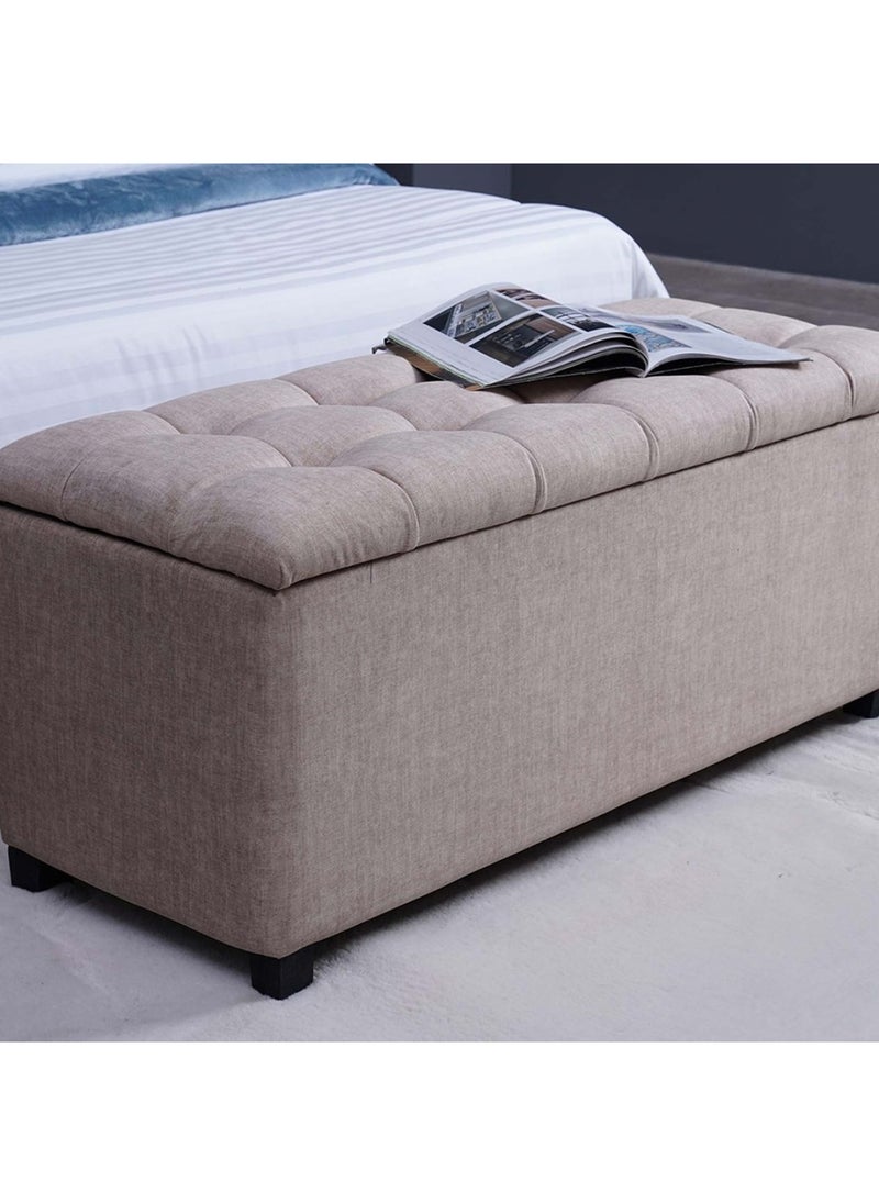 Pan Home مقعد تخزين جيجاستيج من شركة الإمارات - شانيل - لون بيج  - Image 2