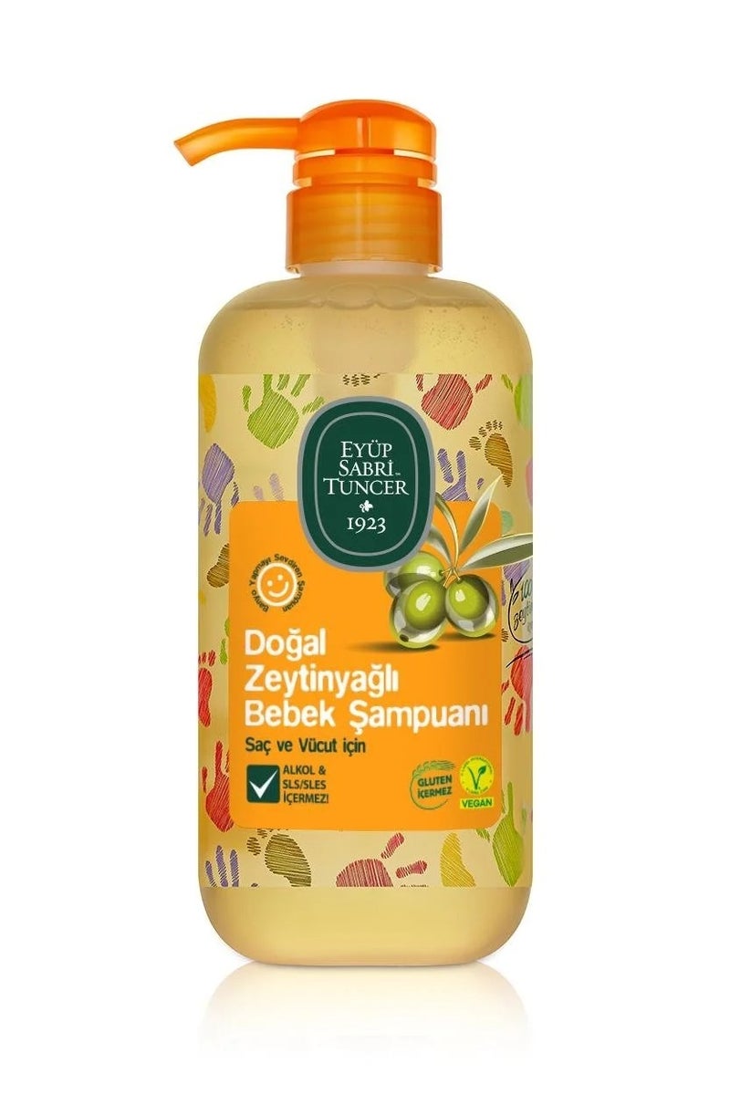 eyup sabri tuncer Natural Baby Care Kit with Olive Oil - Shampoo, Lotion, Cologne and Toothpaste - Image 2