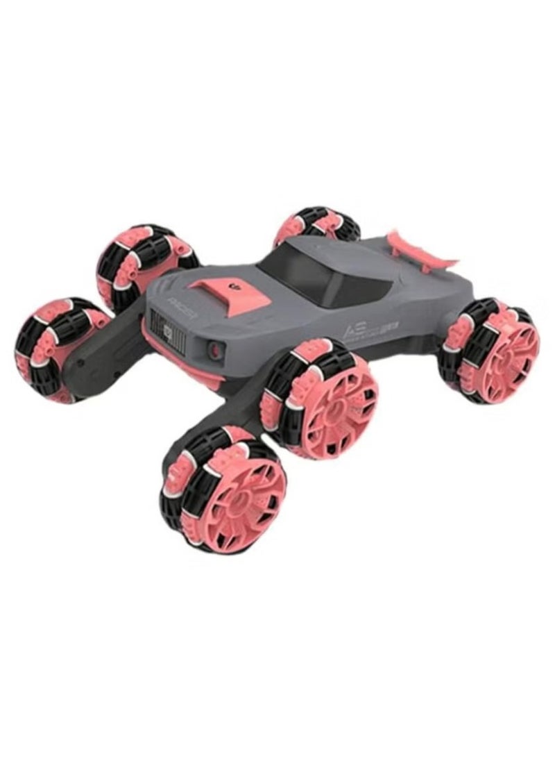 PlayandDream Six Wheel Swing Arm Roll Remote Control Car  - Image 2