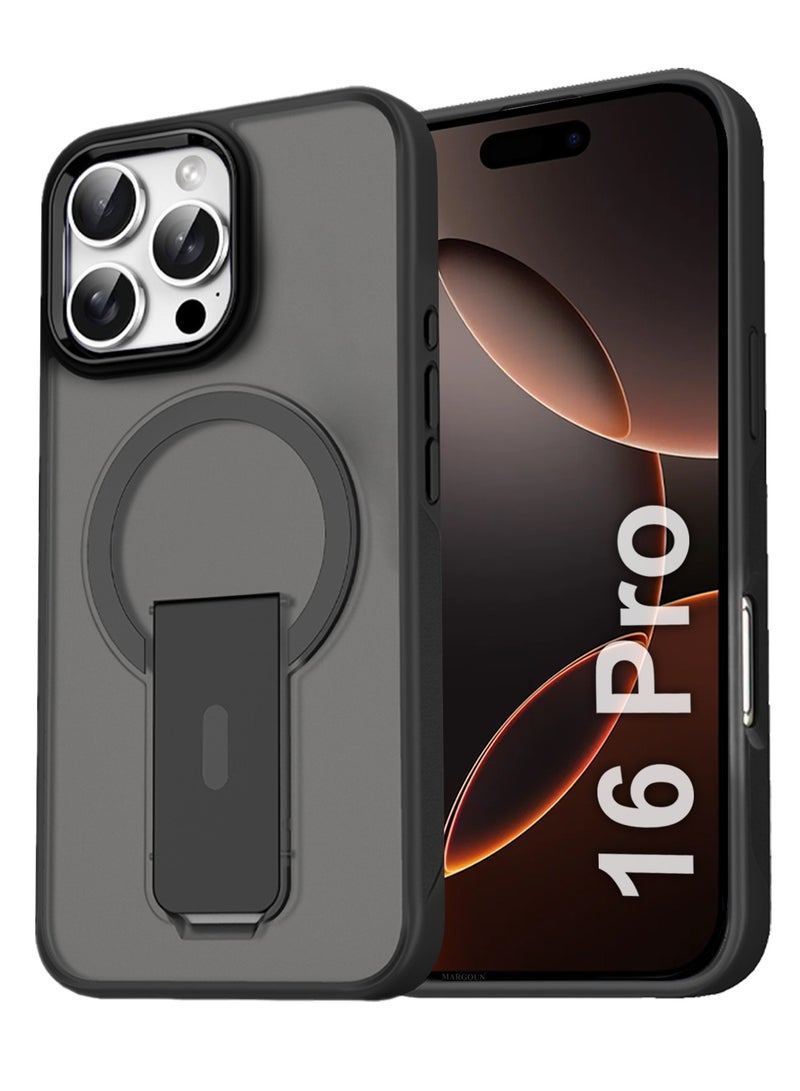 CATANES ( for iPhone 16 Pro ) Case Magnetic Kickstand Cover with Screen Camera Protection Support Wireless Charging Cover - Image 2