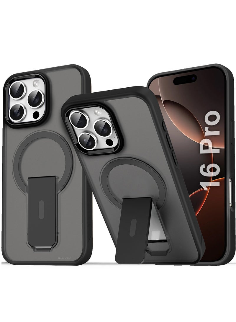 CATANES ( for iPhone 16 Pro ) Case Magnetic Kickstand Cover with Screen Camera Protection Support Wireless Charging Cover - Image 1