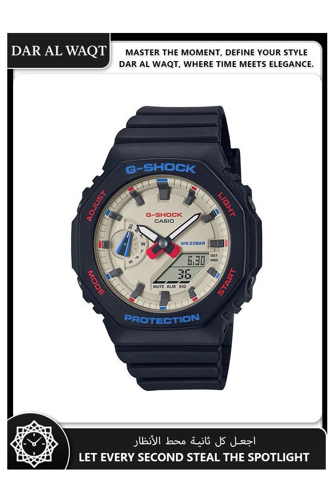 CASIO GMA-S2100WT-1A Stylish Classic Waterproof Watch with Multifunctional Design for Everyday Use - Image 1