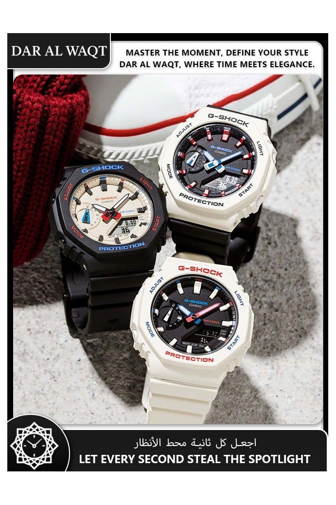CASIO GMA-S2100WT-1A Stylish Classic Waterproof Watch with Multifunctional Design for Everyday Use - Image 2