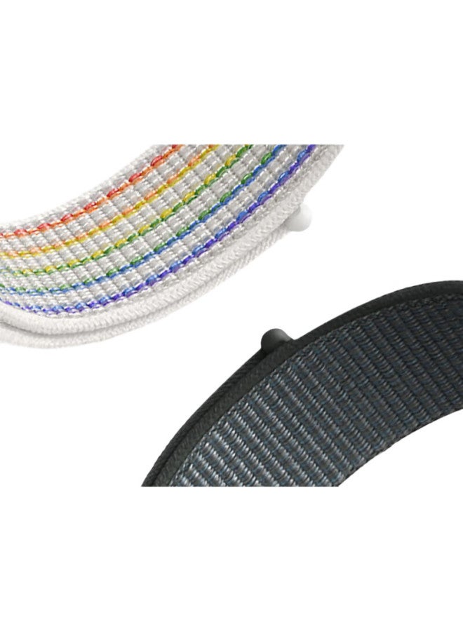 BHO Suitable For Apple Watch Straps, New Apple Watch S10/Ultra2 Straps, Iwatch S9/8/7/6/5/Se Nylon Loop Sports Straps - Image 1