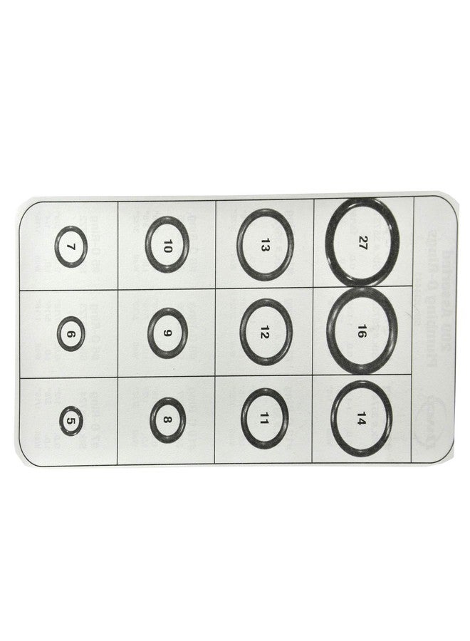 Danco 34443 Rubber Faucet O-Ring Kit, No Size, Black - Image 5