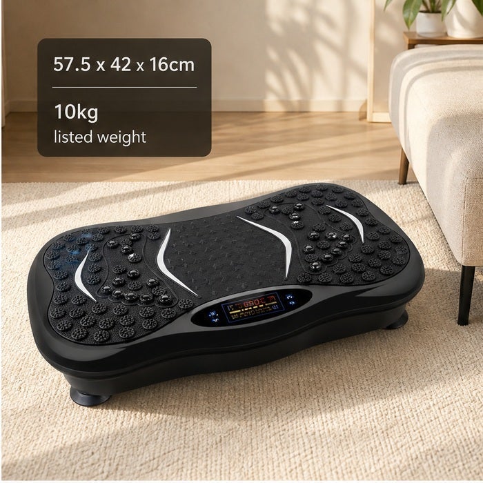 CALENOR Fitness Equipment, Standing Vibration Exercise Machine, Bluetooth Music Black Body Shaping Platform For Home Workouts - Image 4