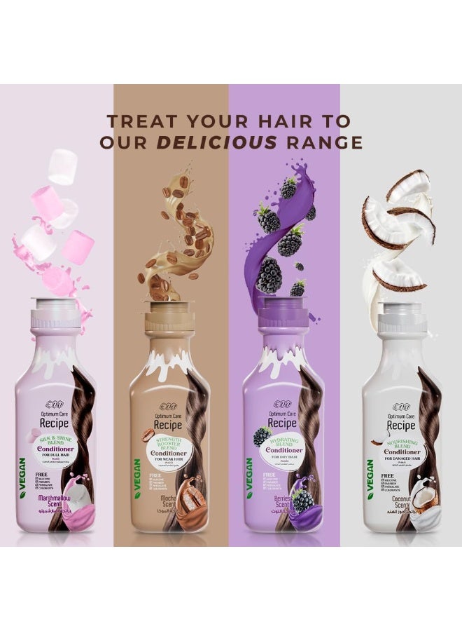 Eva Optimum Care Hydrating Conditioner – Berry Bliss Infusion (350ml) | Deep Nourishment for Silky, Frizz-Free Hair - Image 5