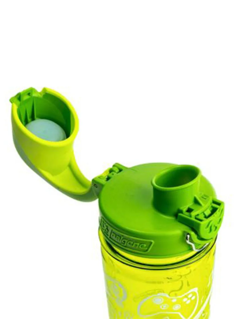 Nalgene Nalgene USA Kids 350ml OTF Tritan Renew Bottle Green Epic w/Sprout Cap Sustain