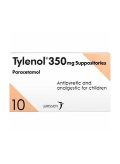 TYLENOL 350Mg Supp 10'S 
