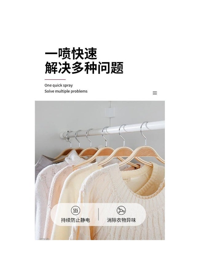 2-in-1 Wrinkle Releaser & Fabric Freshener Spray (260ml) - Instant Clothing Ironing Alternative | Odor Eliminator for Furniture, Bedding & Luggage | Long-Lasting Refreshing Scent. - Image 4