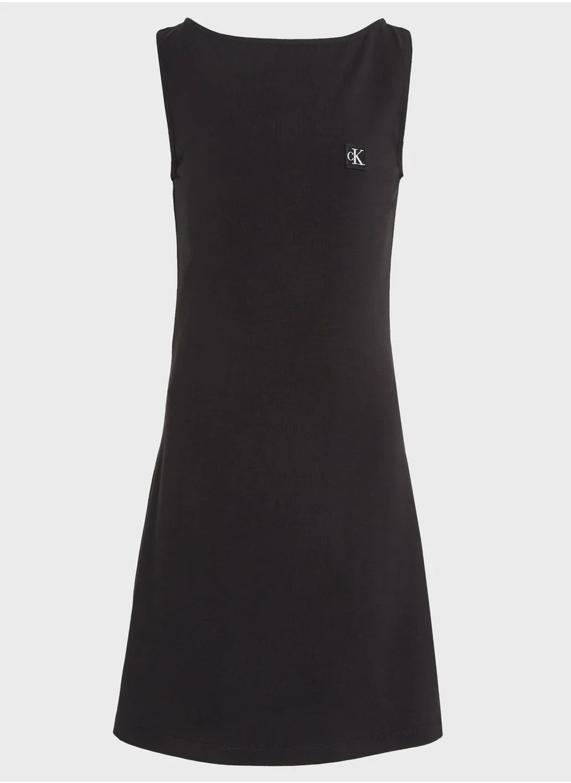 Calvin Klein Jeans Youth Logo Tank Dress