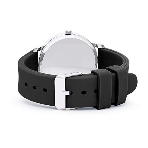Speidel Scrub Watch™ Pulsometer 30 V2 Pulse Shade Quadrants Nurse Doctors Medical Professionals Students Men Women Easy Read Dial Military Time Second Hand Silicone Band Water Resistant-Black - Image 2