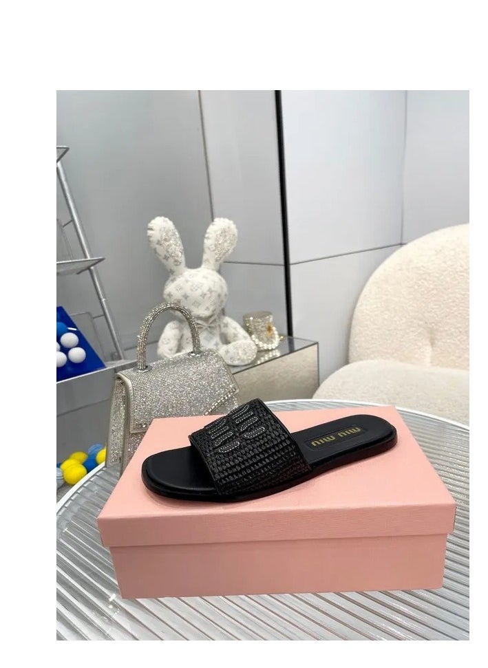 Miu Miu MIUMIU Slipper shoes for women  - Image 3