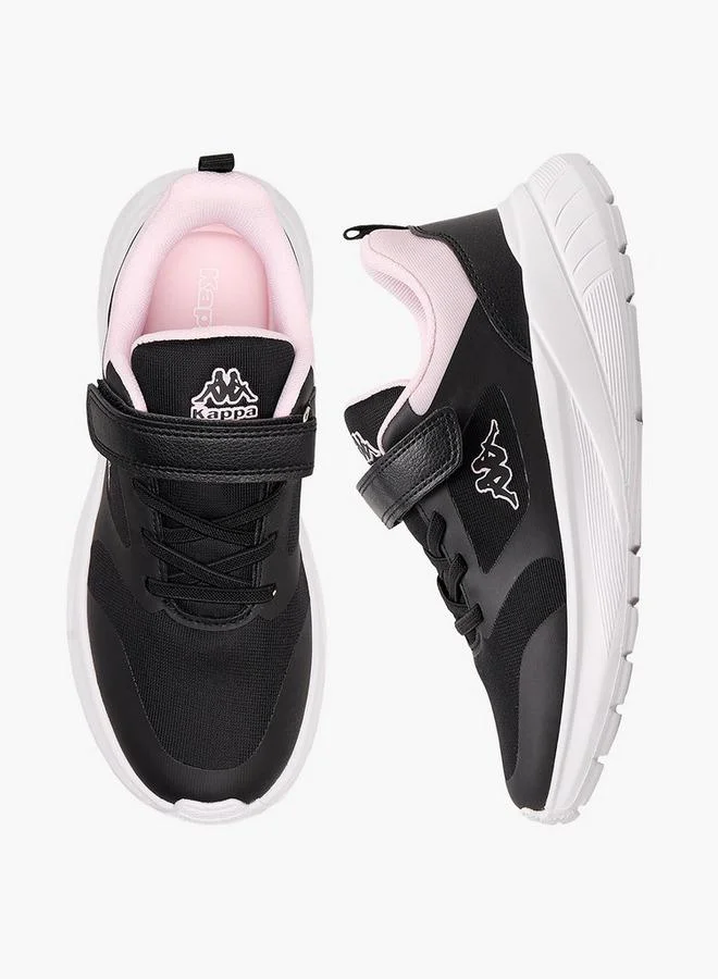 كابا Girls Panelled Hook & Loop Sports Shoes