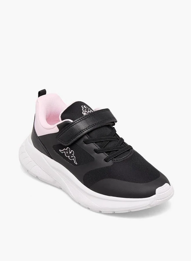 Kappa Girls Panelled Hook & Loop Sports Shoes