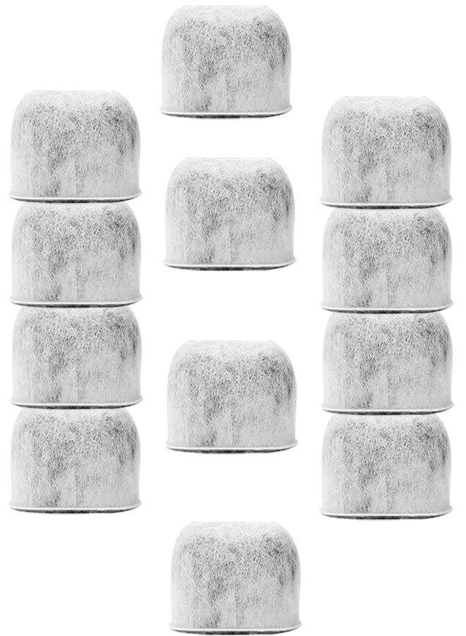BRENSTEN 12 Pack Replacement Charcoal Water Filters for All Cuisinart Coffee Machines - Cuisinart Compatible (Not Keurig) Filters Replace Cuisinart DCC-RWF - Image 1