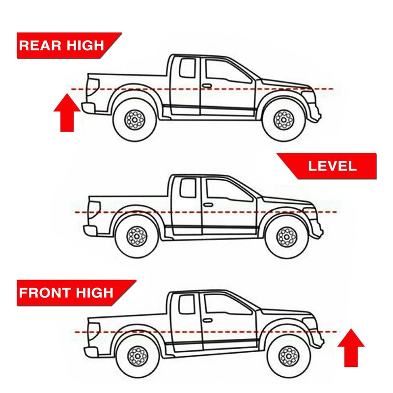 RJSPHH 3" Front Leveling lift kit Compatible with 1999-2006 Chevrolet Silverado/GMC Sierra 1500 2WD - Image 5
