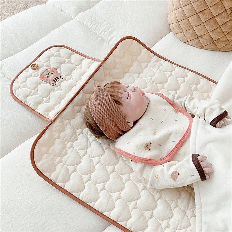 Ins Baby Portable Diaper Changing Pad Foldable Diaper Pad Bag Multifunctional Baby Diaper Changing Table Diaper Pad - Image 3