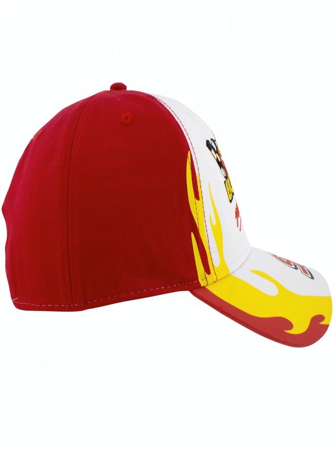 Jerry Leigh Pixar Cars Lightning McQueen Kachow Racing Cap Multicolor - Image 4