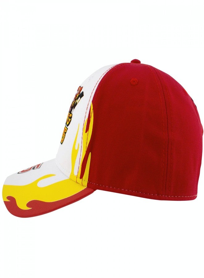 Jerry Leigh Pixar Cars Lightning McQueen Kachow Racing Cap Multicolor - Image 3