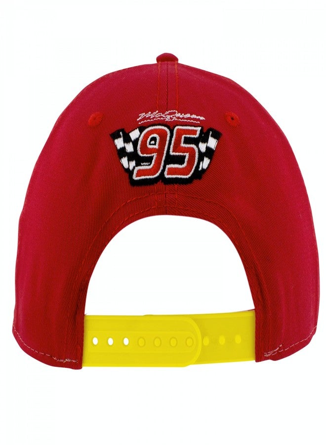 Jerry Leigh Pixar Cars Lightning McQueen Kachow Racing Cap Multicolor - Image 5
